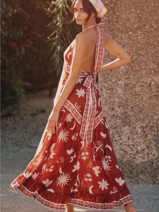 Celandine Dresses & Skirts - Anthropologie Celandine Scarf Dress Size M NWOT